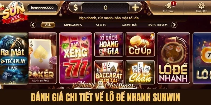 Đánh giá chi tiết về Lô Đề Nhanh Sunwin