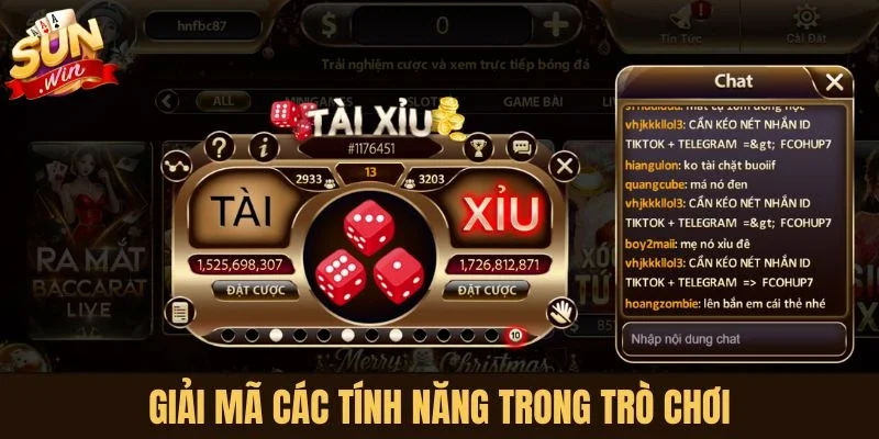 Giải mã các tính năng trong trò chơi